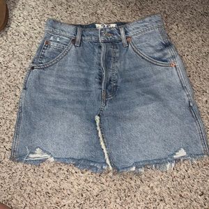 Jean skirt